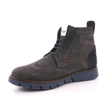 CALZATURE UOMO CAM. GRIGIO/BLUE F.GOMMA
