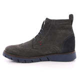 CALZATURE UOMO CAM. GRIGIO/BLUE F.GOMMA