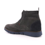 CALZATURE UOMO CAM. GRIGIO/BLUE F.GOMMA