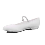 BALLERINA BIANCO PELLE