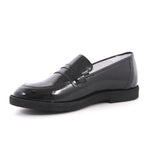 MOCASSINO NERO VERNICE