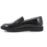 MOCASSINO NERO VERNICE