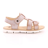 SANDALO VELCRO MASCHIO CUOIO