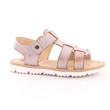 SANDALO VELCRO MASCHIO CUOIO