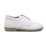 SCARPA ALLACCIATA MASCHIO BIANCO