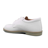 SCARPA ALLACCIATA MASCHIO BIANCO