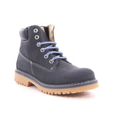 TRONC.LACCI UNISEX BLU FO PELLE