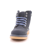 TRONC.LACCI UNISEX BLU FO PELLE