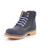 TRONC.LACCI UNISEX BLU FO PELLE
