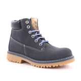 TRONC.LACCI UNISEX BLU FO PELLE