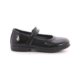 BALLERINA VELCRO VERNICE NERO