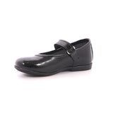BALLERINA VELCRO VERNICE NERO