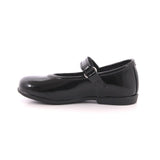 BALLERINA VELCRO VERNICE NERO