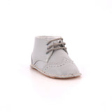 SCARPETTE IN PELLE INGLESINA GRIGIO