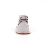 SCARPETTE IN PELLE INGLESINA GRIGIO
