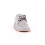SCARPETTE IN PELLE INGLESINA GRIGIO