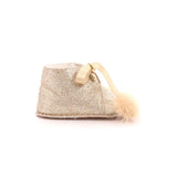 SCARPETTE IN PELLE ORO