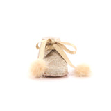 SCARPETTE IN PELLE ORO