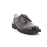 SCARPA ALLACCIATA VERNICE NERO