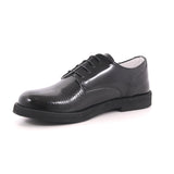SCARPA ALLACCIATA VERNICE NERO