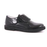 SCARPA ALLACCIATA VERNICE NERO