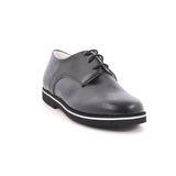 SCARPA ALLACCIATA VERNICE NERO