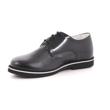 SCARPA ALLACCIATA VERNICE NERO