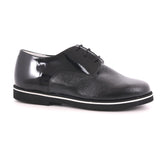 SCARPA ALLACCIATA VERNICE NERO