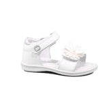 SANDALO VELCRO FEMMINA BIANCO