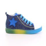 FALCOTTO NEW HAL BIANCO-JEANS-AZZURRO FLUO