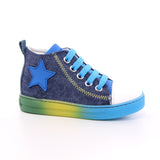 FALCOTTO NEW HAL BIANCO-JEANS-AZZURRO FLUO