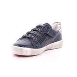 NATURINO ANNIE ZIP BLEU-ACCIAO
