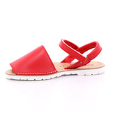 EVOCA JUNIOR MINORCHINA NAPPA ROSSO