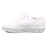 2730 KIDS LETTERING PRINTED PL AC4 WHITE-SILVER