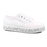 2730 KIDS LETTERING PRINTED PL AC4 WHITE-SILVER