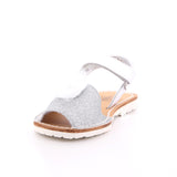 SANDALO SINT. GLITTER ARGENTO