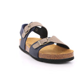 SMERIGL NAPPA TORTORA/BLU