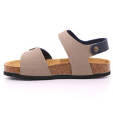 SMERIGL NAPPA TORTORA/BLU