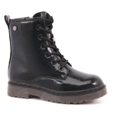 BOTIN NINA CHAROL NEGRO