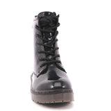 BOTIN NINA CHAROL NEGRO
