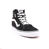 MN FILMORE HI (SUEDE/CANVAS) BLACK/WHITE
