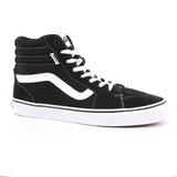 MN FILMORE HI (SUEDE/CANVAS) BLACK/WHITE