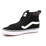 WM FILMORE HI VANSGUARD (SUEDE) BLACK/WHITE