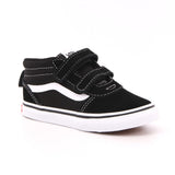 TD WARD MID V (SUEDE/CANVAS) BLACK/WHITE