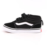 TD WARD MID V (SUEDE/CANVAS) BLACK/WHITE
