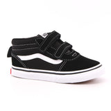 TD WARD MID V (SUEDE/CANVAS) BLACK/WHITE