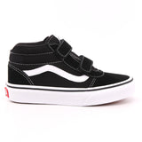 YT WARD MID V (SUEDE/CANVAS) BLACK/WHITE