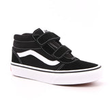 YT WARD MID V (SUEDE/CANVAS) BLACK/WHITE