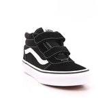 YT WARD MID V (SUEDE/CANVAS) BLACK/WHITE