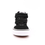 YT WARD MID V (SUEDE/CANVAS) BLACK/WHITE